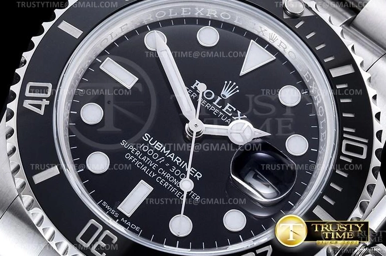 0119 ROLSUB0282 – Submariner 116610LN 904L SS SS Blk V2S ZZF SA Durable 1037